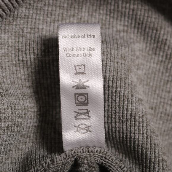 Gray Seamless Compression Contour Leggings High Waist Gym Athleisure Size S - Picture 8 of 10